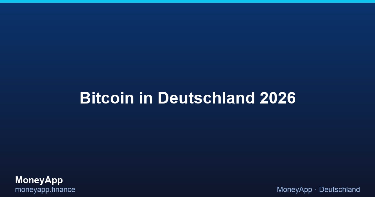 Bitcoin in Deutschland 2026