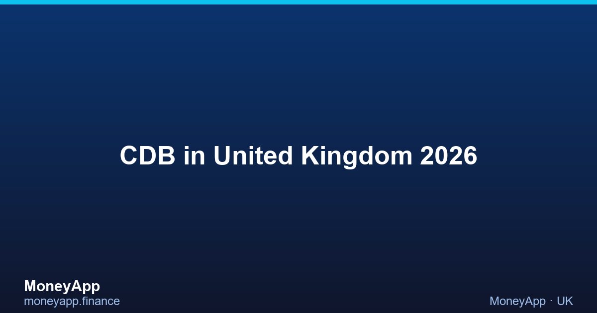 CDB in United Kingdom 2026