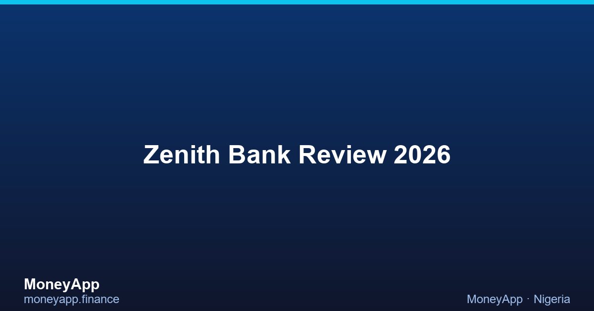 Zenith Bank Review 2026