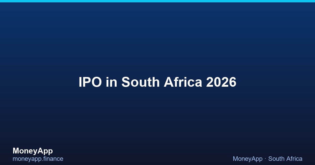 IPO in South Africa 2026