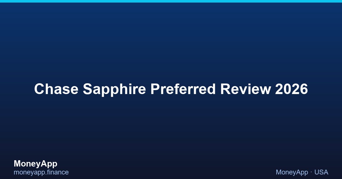 Chase Sapphire Preferred Review 2026