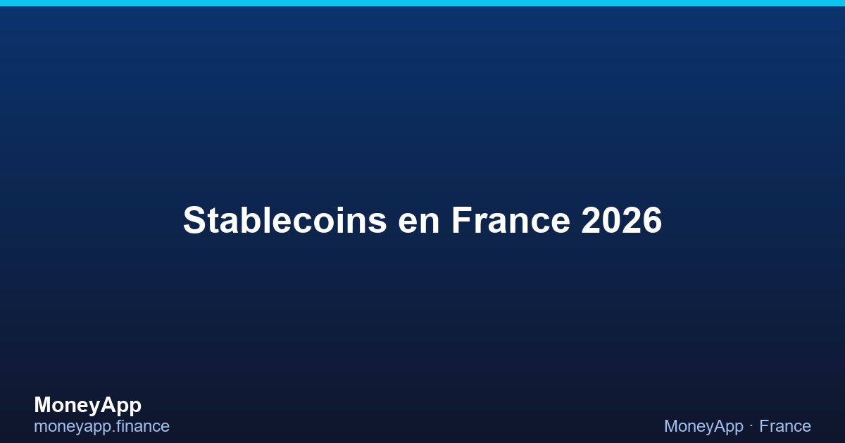 Stablecoins en France 2026